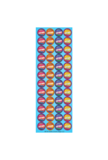 incento magic STICKERS -  JUMBO DOTS  - TEFILAH - 6 SHEETS