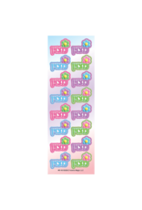 STICKER METZUYAN WITH FLOWER 6 SHEETS