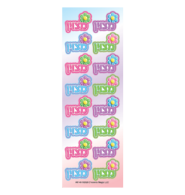 STICKER METZUYAN WITH FLOWER 6 SHEETS