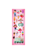 STICKER SUMMER FUN DIE CUT 6 SHEETS