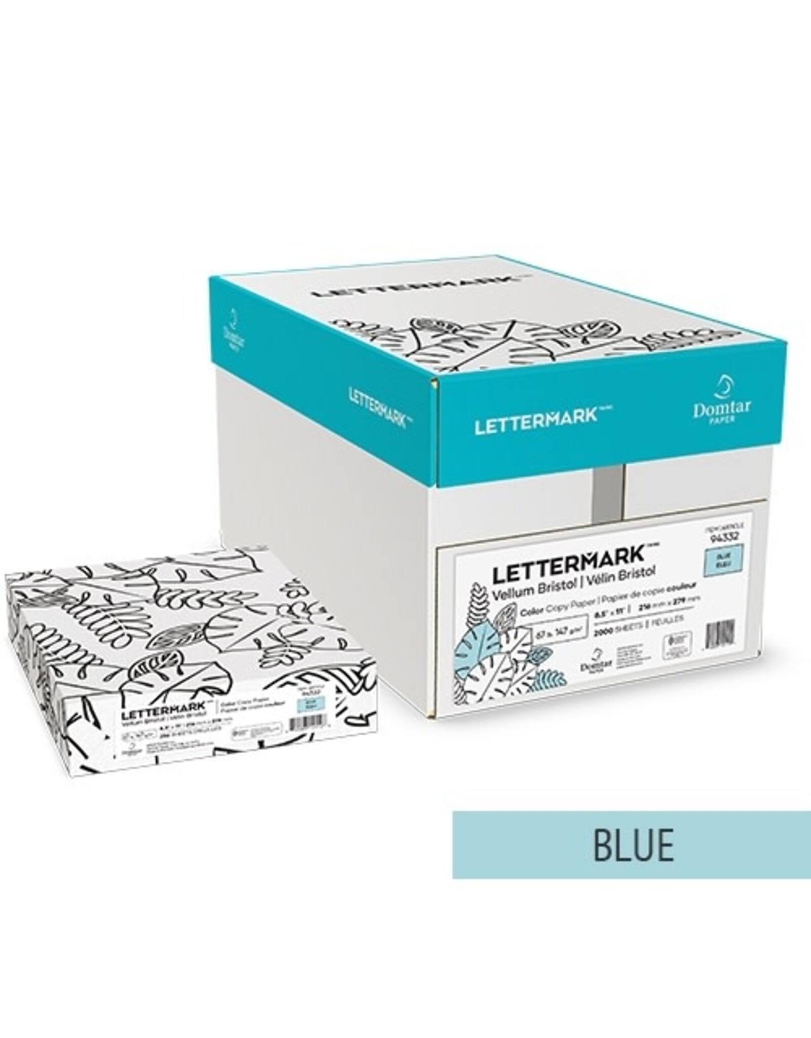 Vellum Bristol Cardstock 67lb 8.5"x11" 250 Pack