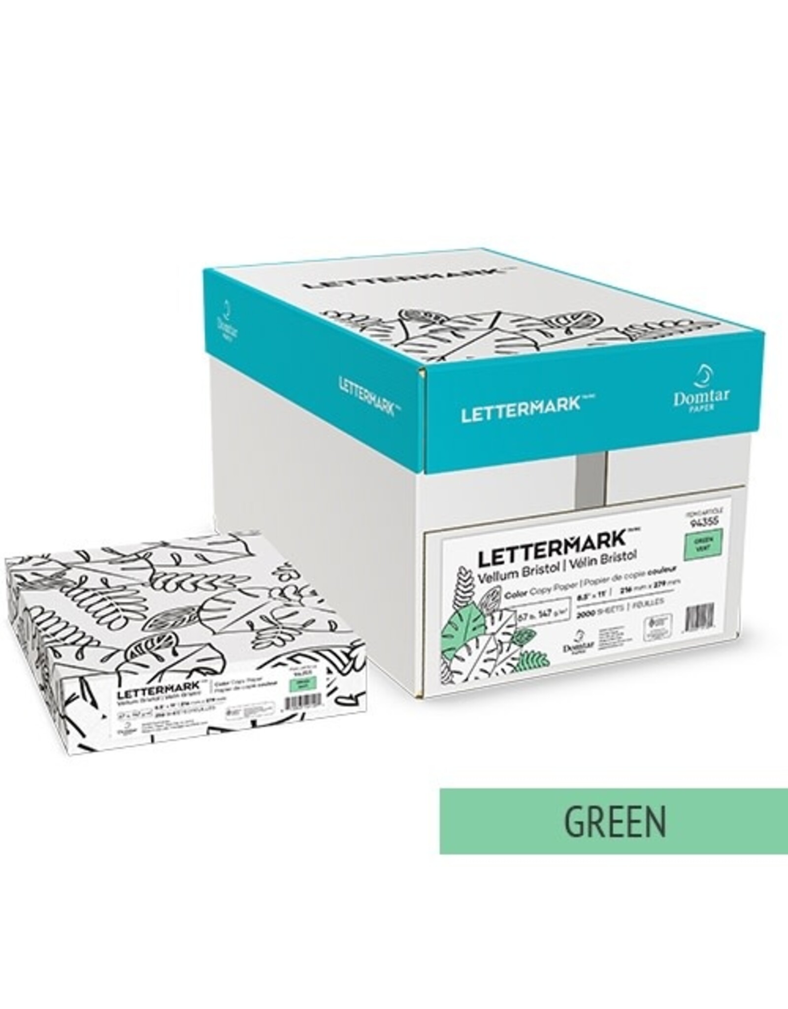 Vellum Bristol Cardstock 67lb 8.5"x11" 250 Pack