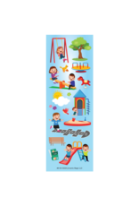 STICKER PARK PLAYGROUND   DIE CUT 6 SHEETS