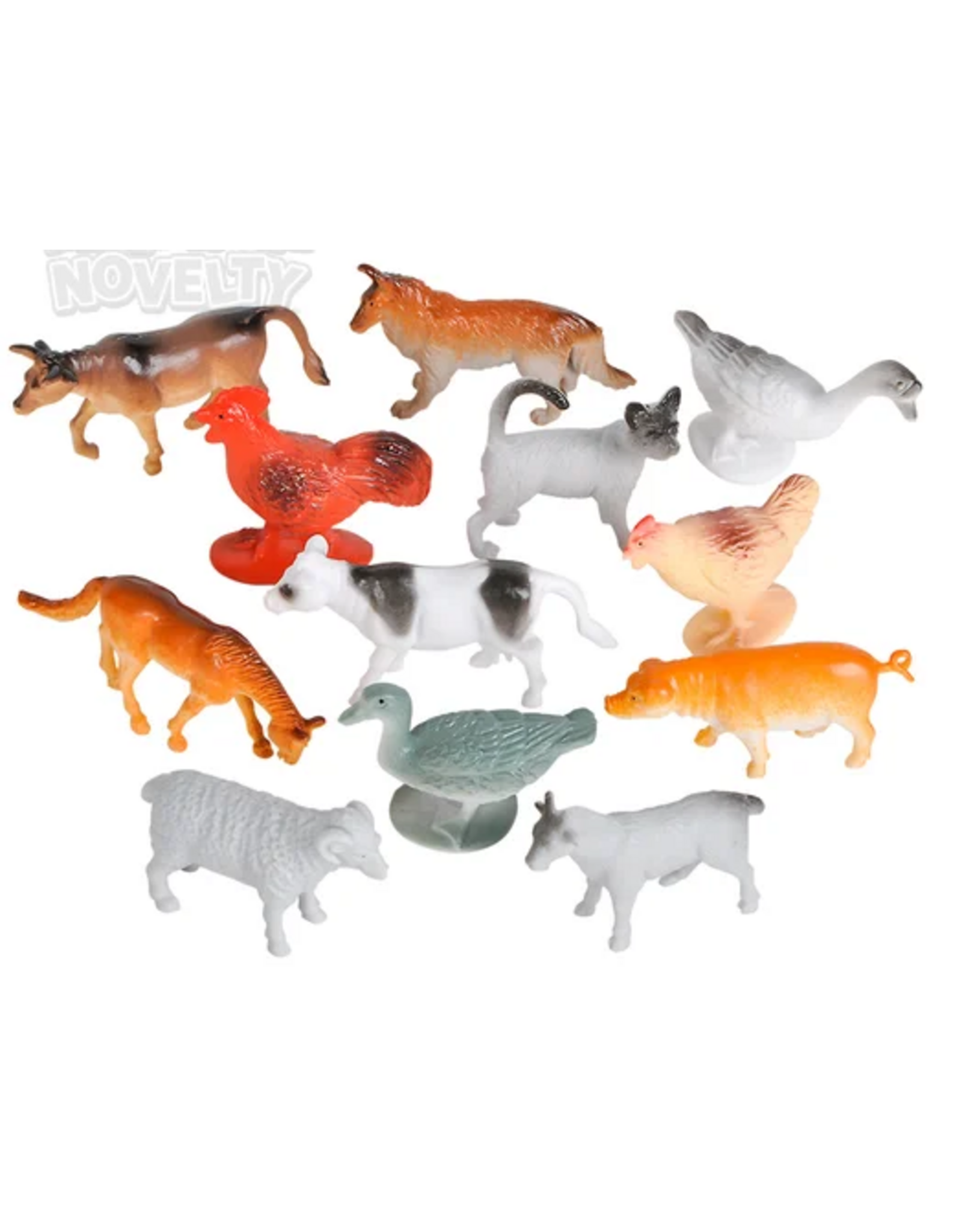 FARM ANIMALS 2.5" - 12 PACK