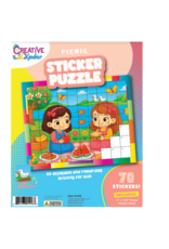 incento magic STICKER PUZZLE: PICNIC  7.25"X9"