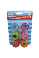 BRACHOS STAMP SET 6 PIECES