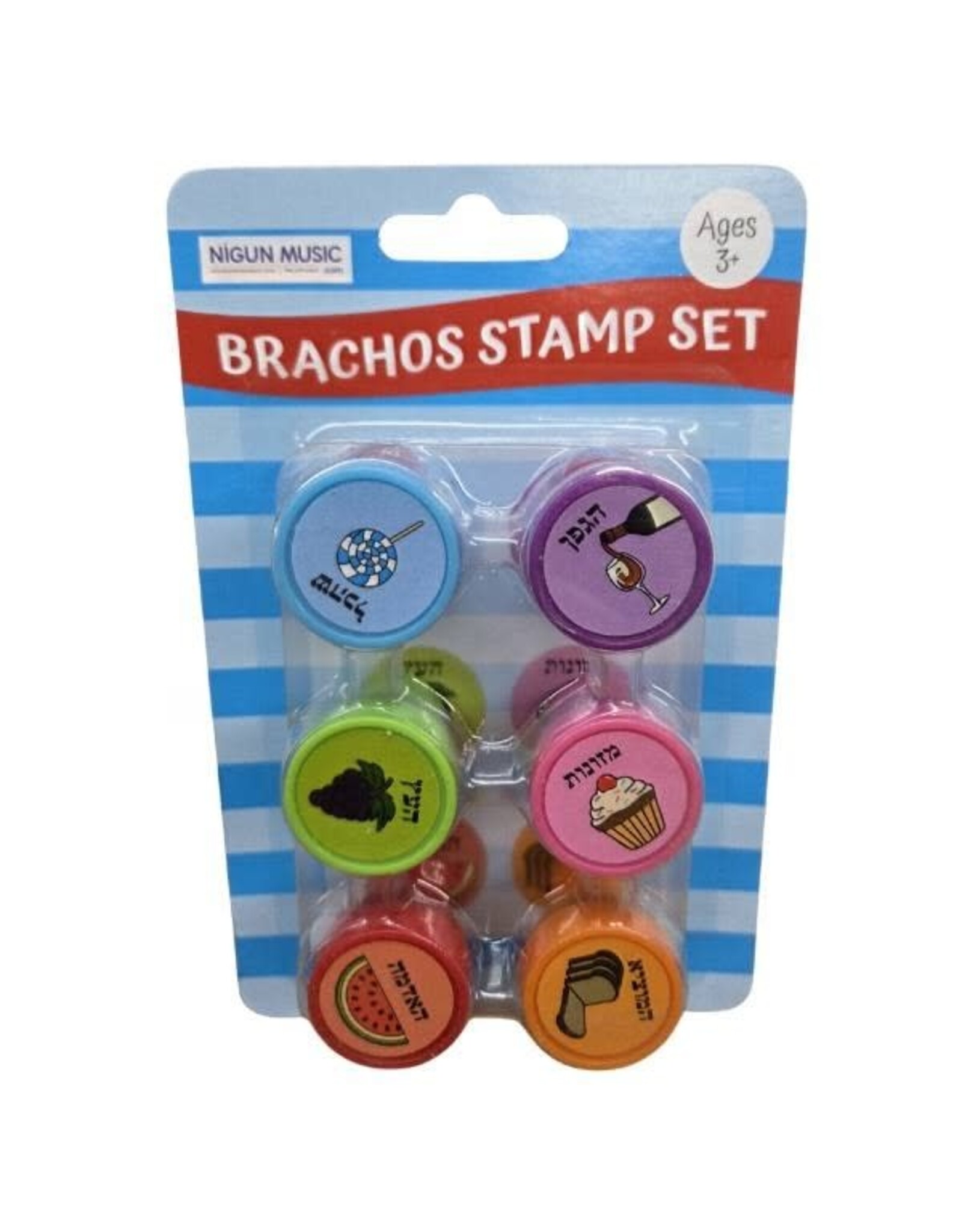 BRACHOS STAMP SET 6 PIECES
