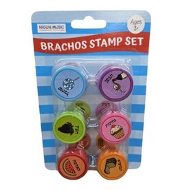 BRACHOS STAMP SET 6 PIECES