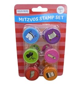 MITZVOS STAMP SET 6 PIECES