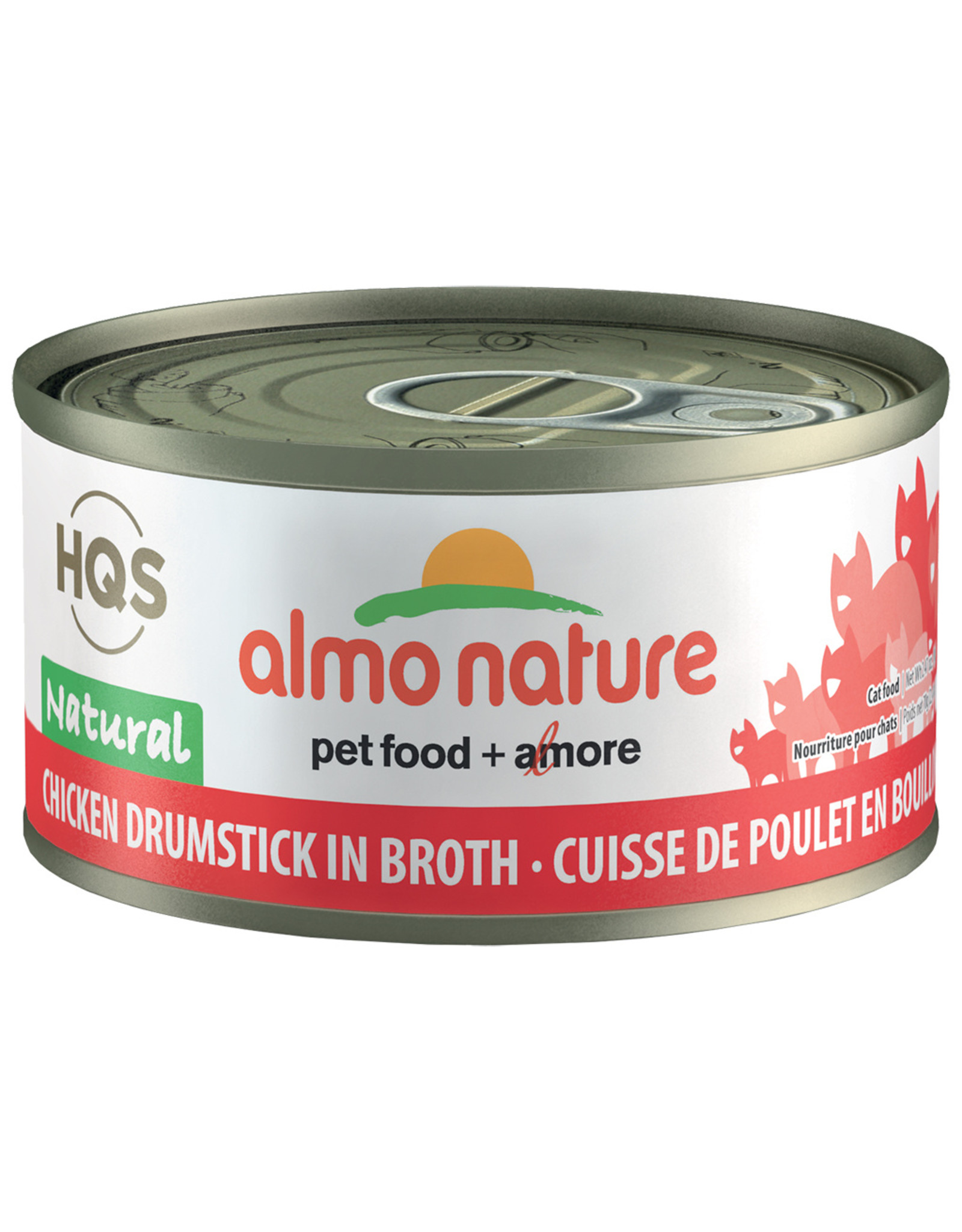 Almo Nature Chicken Drumstick in Broth 70GM - Cat