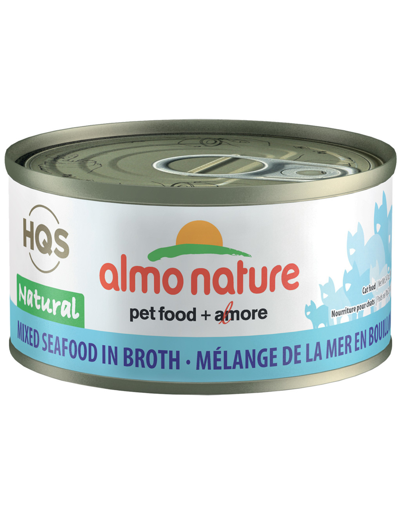 Almo Nature Mixed Seafood in Broth 70GM - Cat