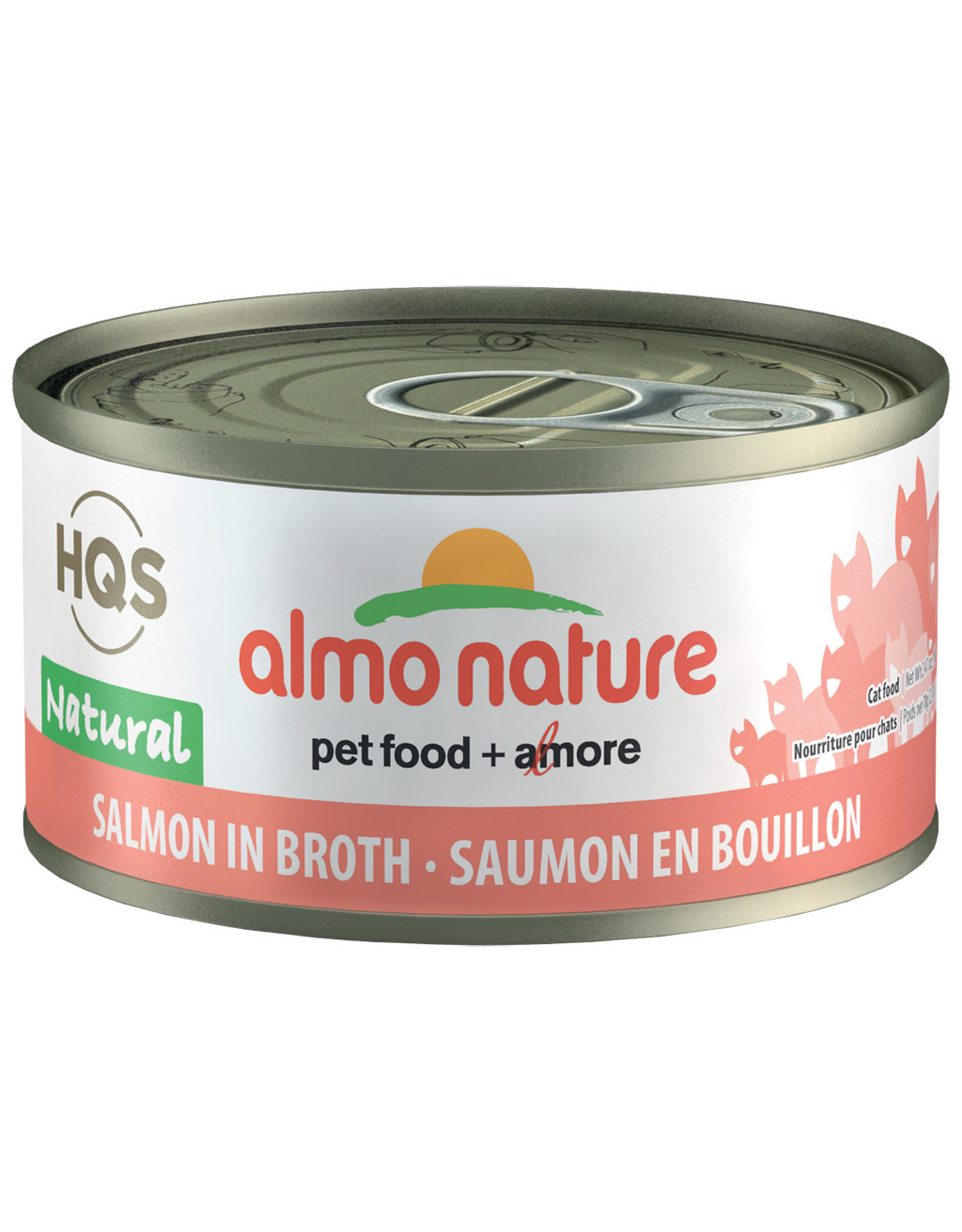 Almo Nature Salmon in Broth 70GM - Cat