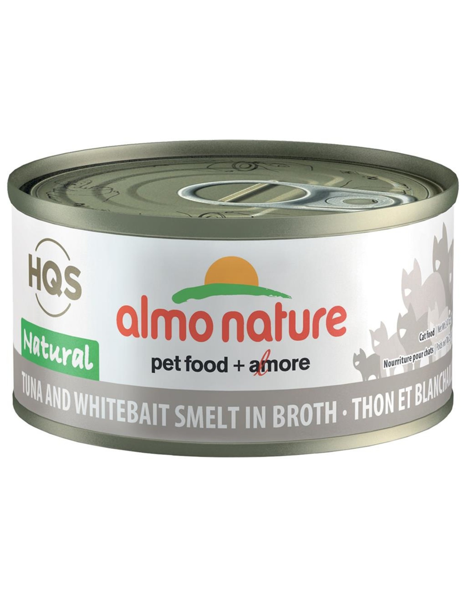 Almo Nature Tuna & Whitebait Smelt in Broth 70GM - Cat