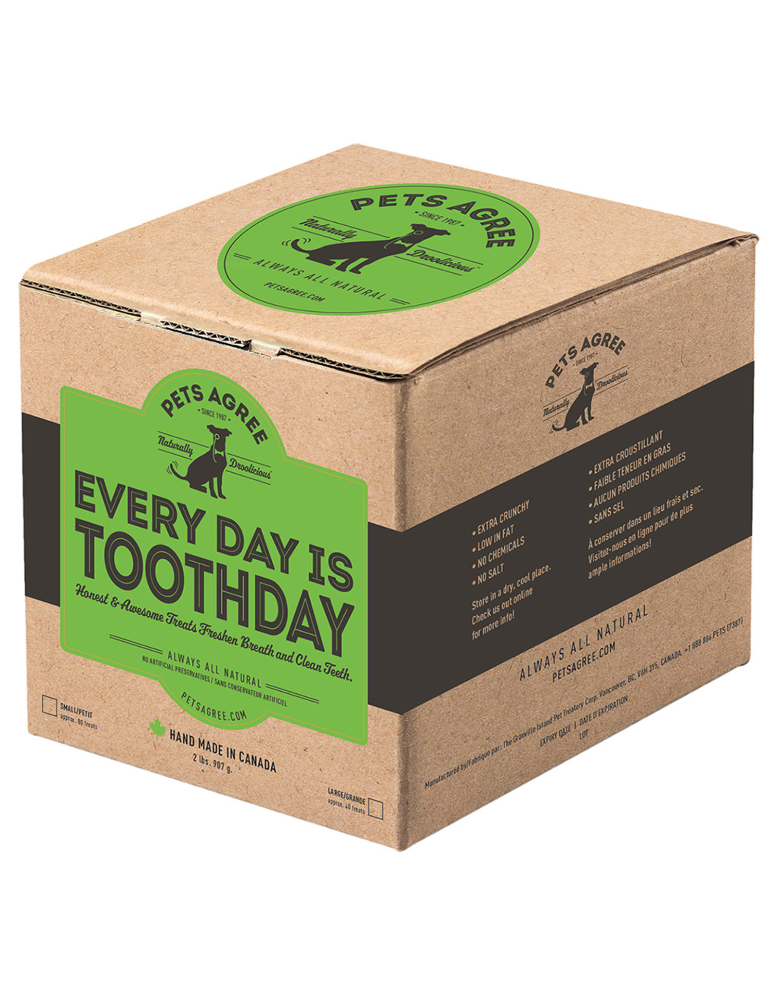 Pets Agree Everyday is Tooth Day 2LB