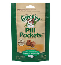 Greenies Pill Pockets Chicken 30 Tabs / 3.2OZ