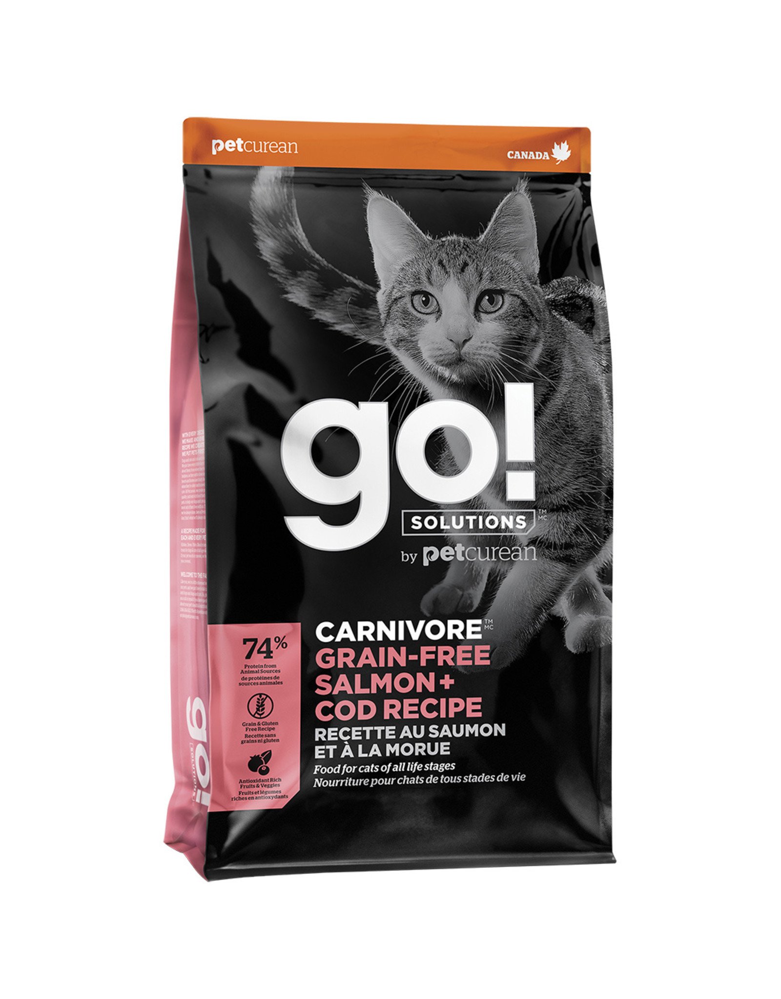 Petcurean GO! Carnivore GF Salmon & Cod - Cat