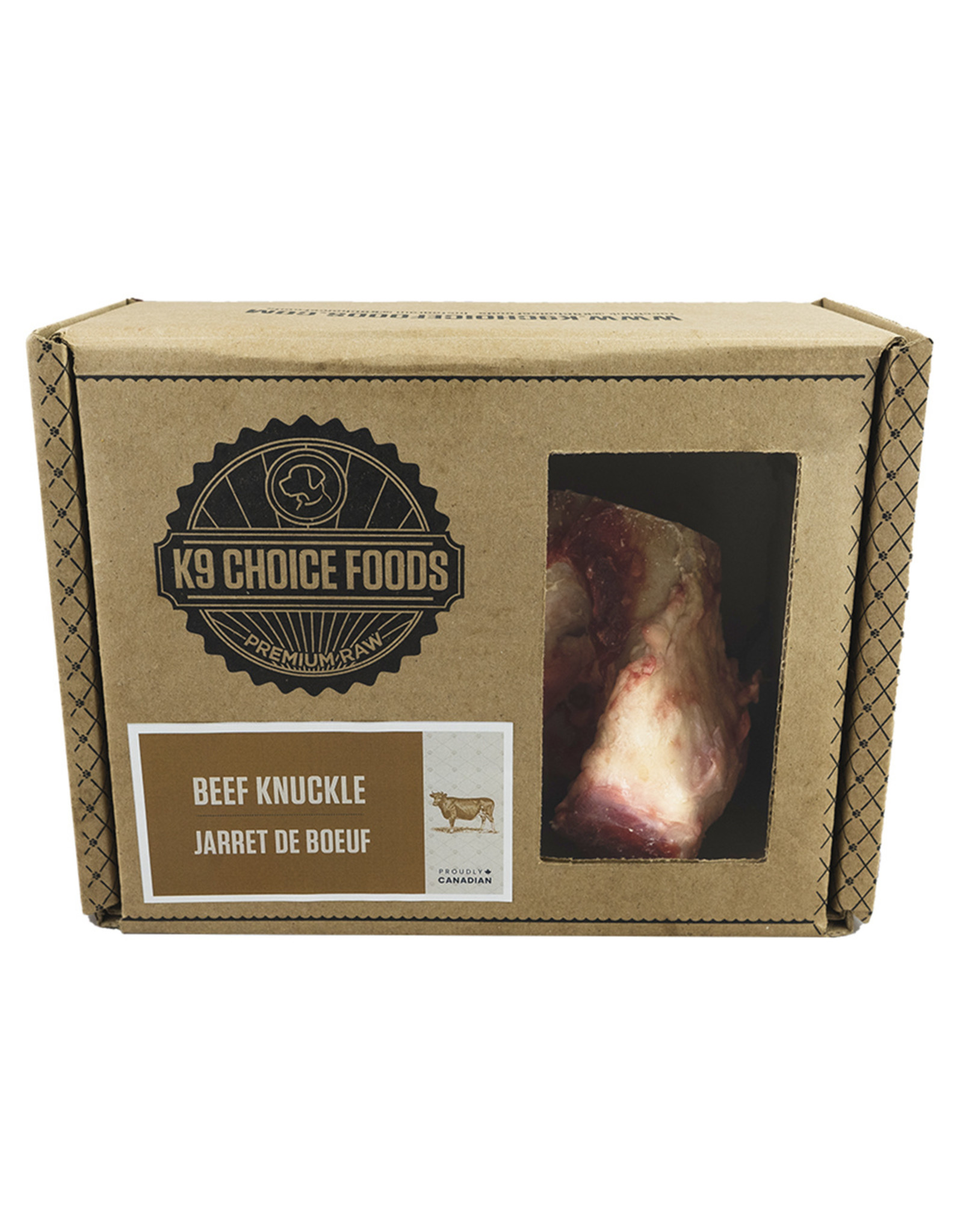 K9 Choice Frozen - Beef Knuckle Bones
