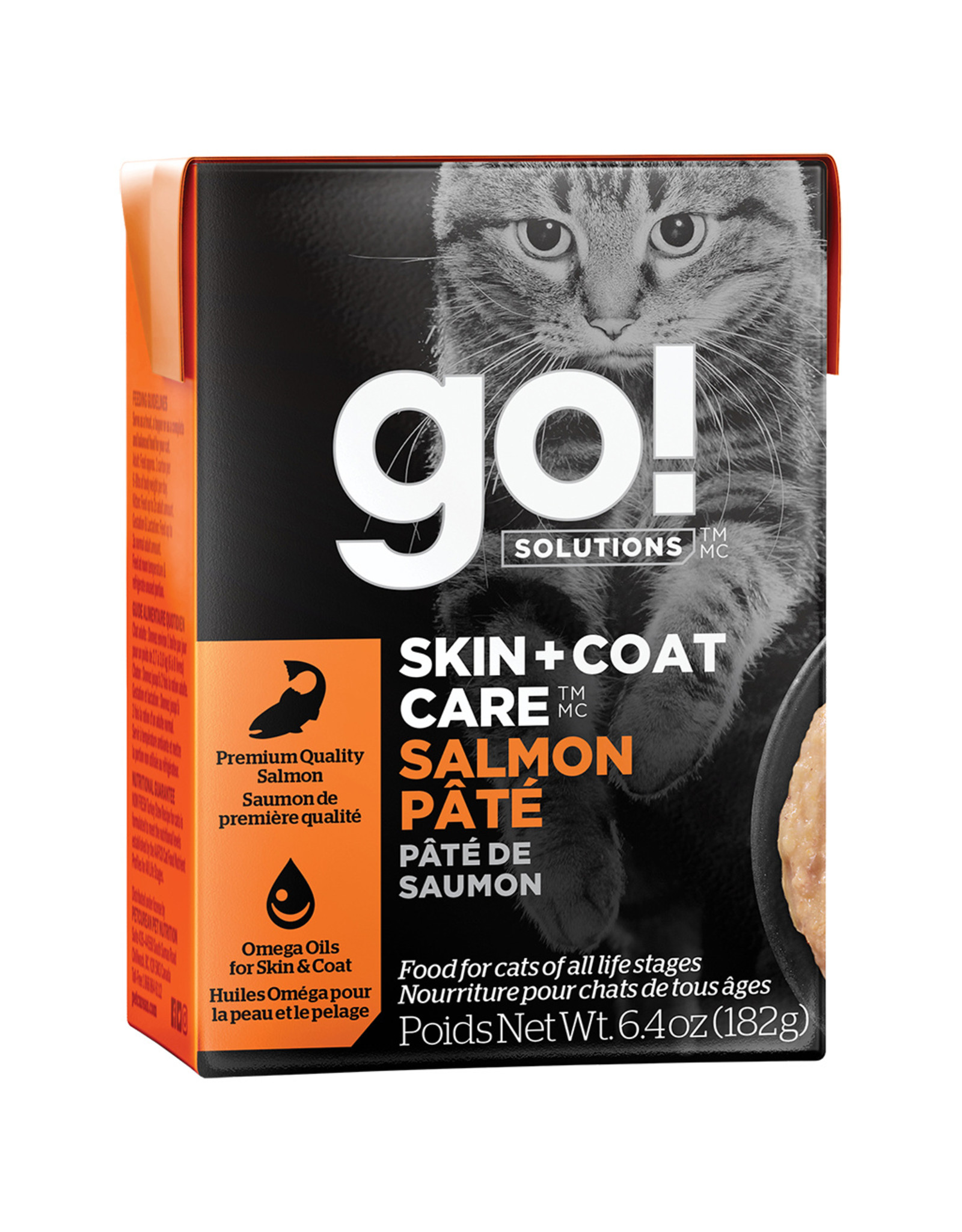 Petcurean GO! Skin & Coat Salmon Pate 6.4OZ - Cat SINGLE