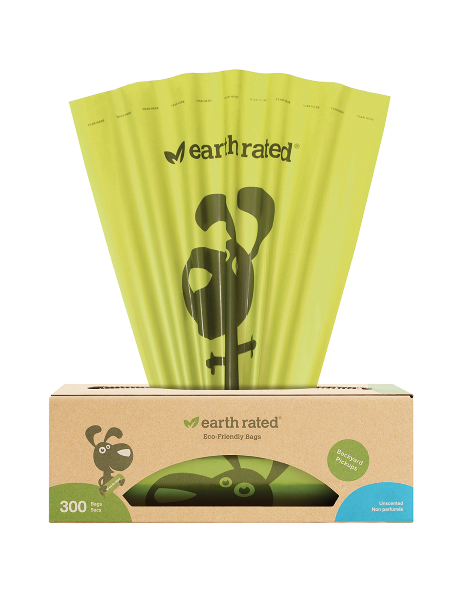 Earth Rated 300 Bag Tissue-style dispenser