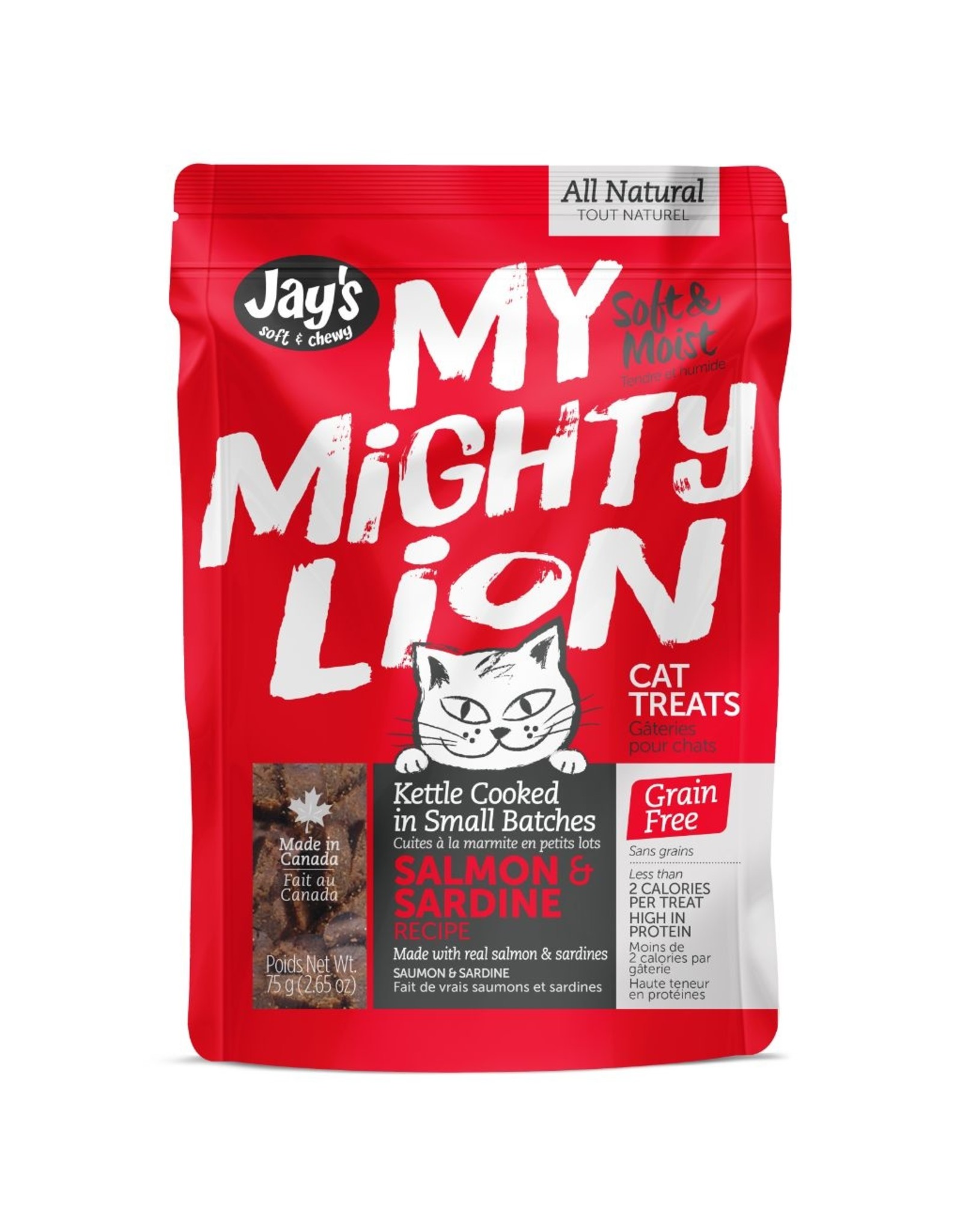 Jay's My Mighty Lion Salmon 75GM