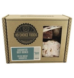 K9 Choice Frozen - Assorted Beef Bones 1.36KG