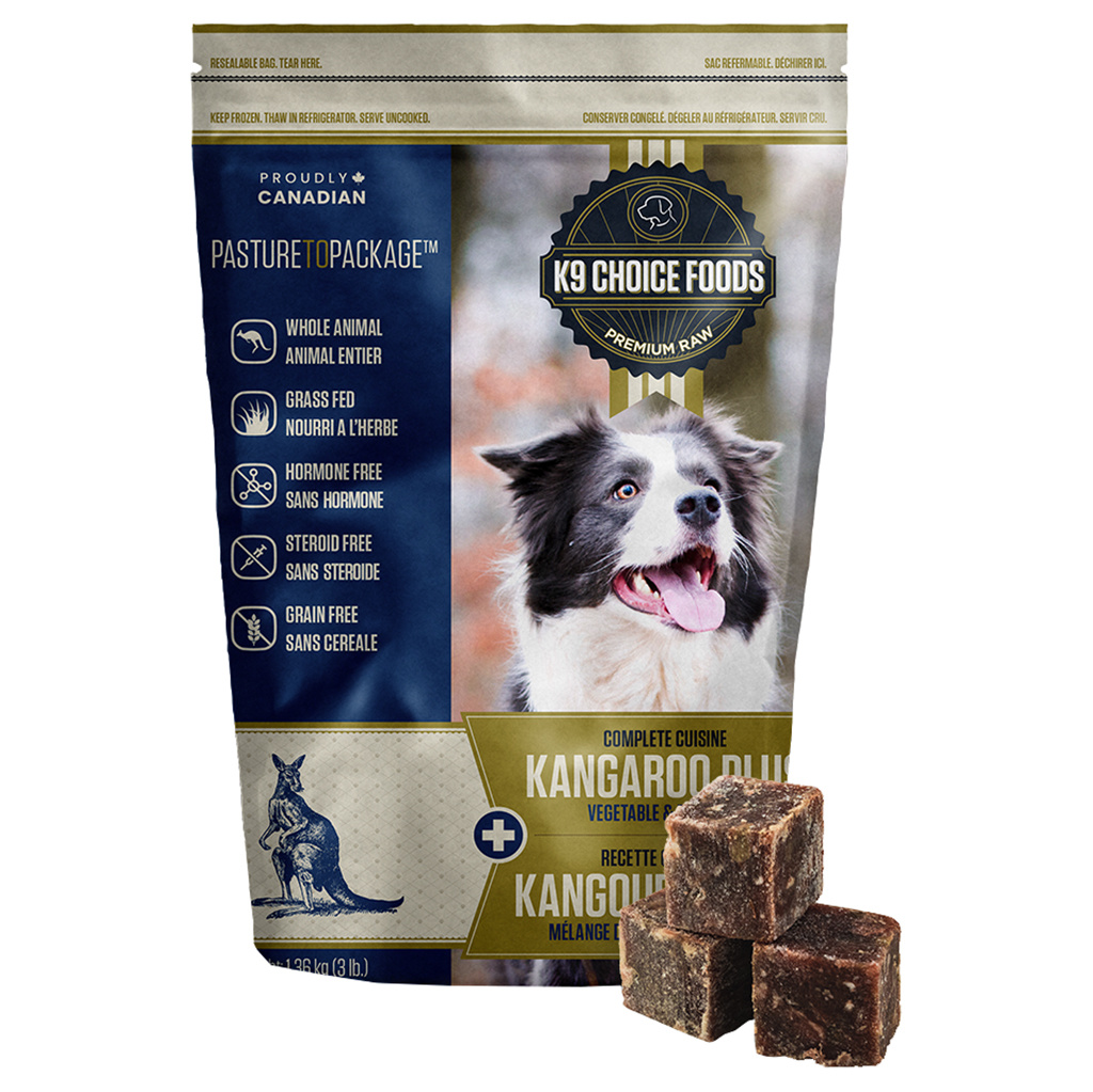 k9 choice raw dog food