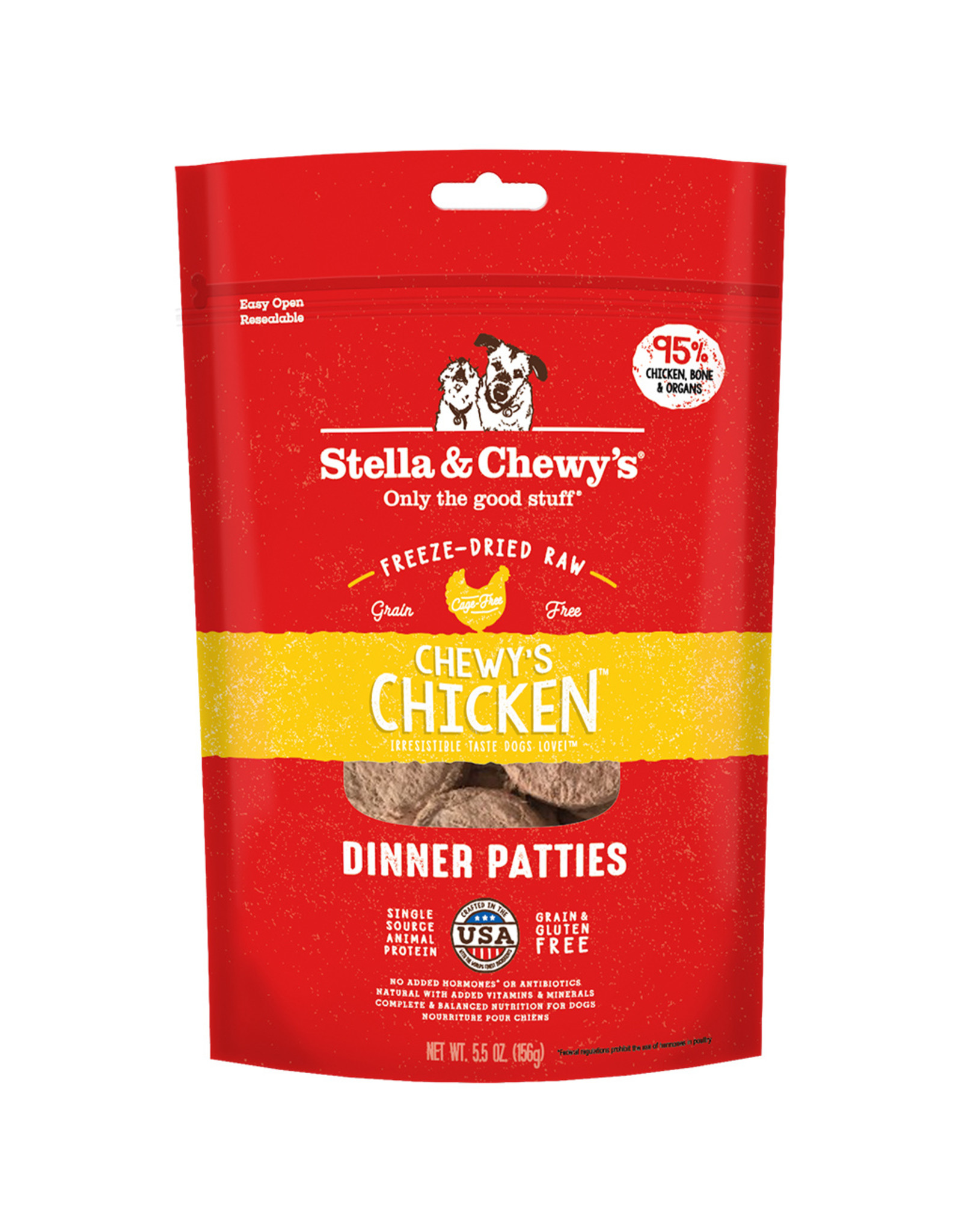 Stella & Chewy's FD Dinner Patties - Chewy's Chicken