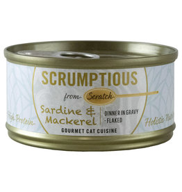 Scrumptious Sardines & Mackeral 2.8OZ - Cat