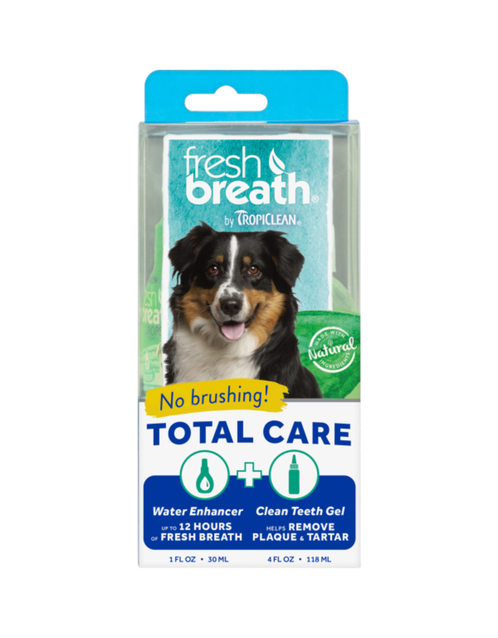 TropiClean Fresh Breath Total Care Brushing Kit