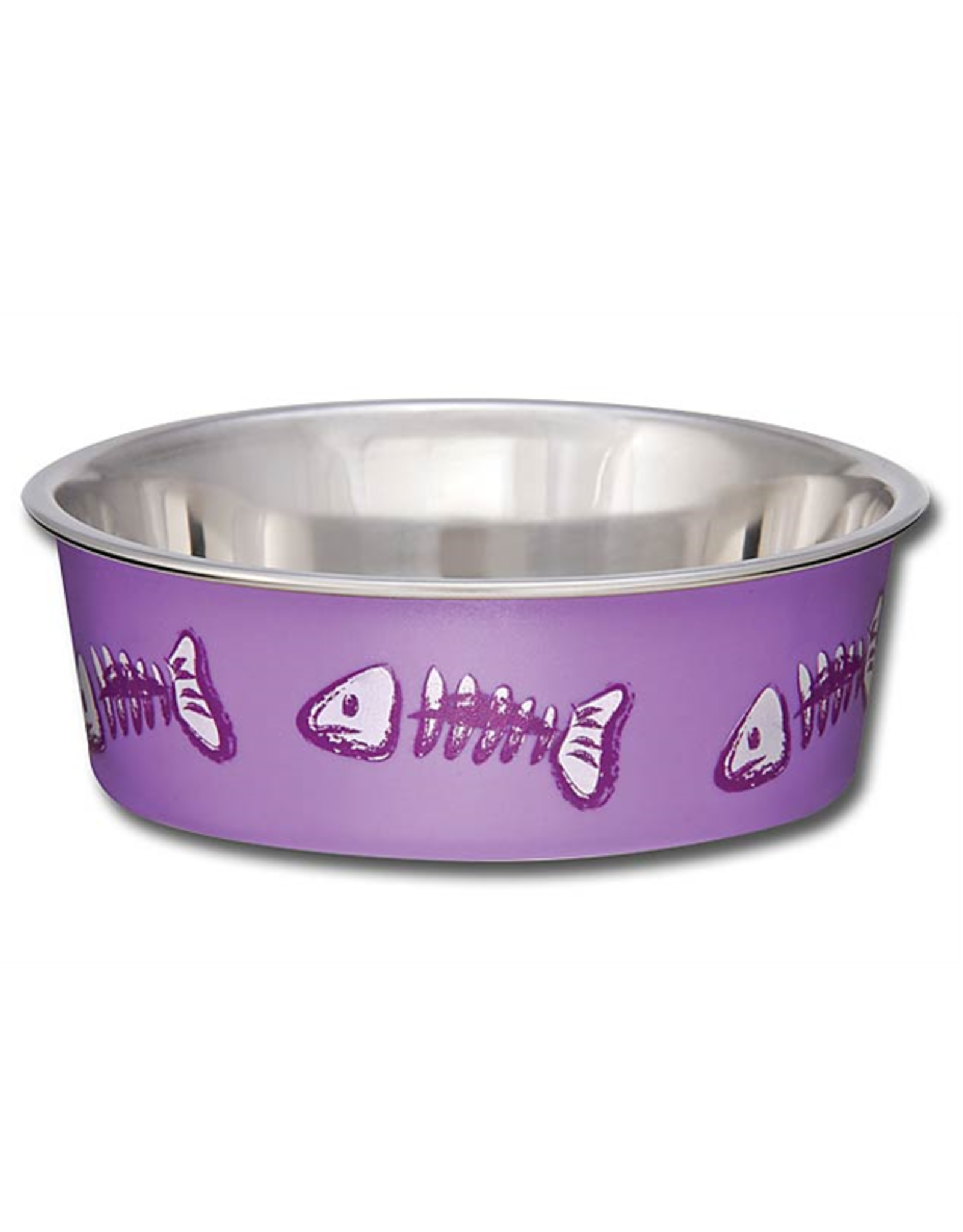 Loving Pets Bella Bowls XSmall Skeleton Design Lilac