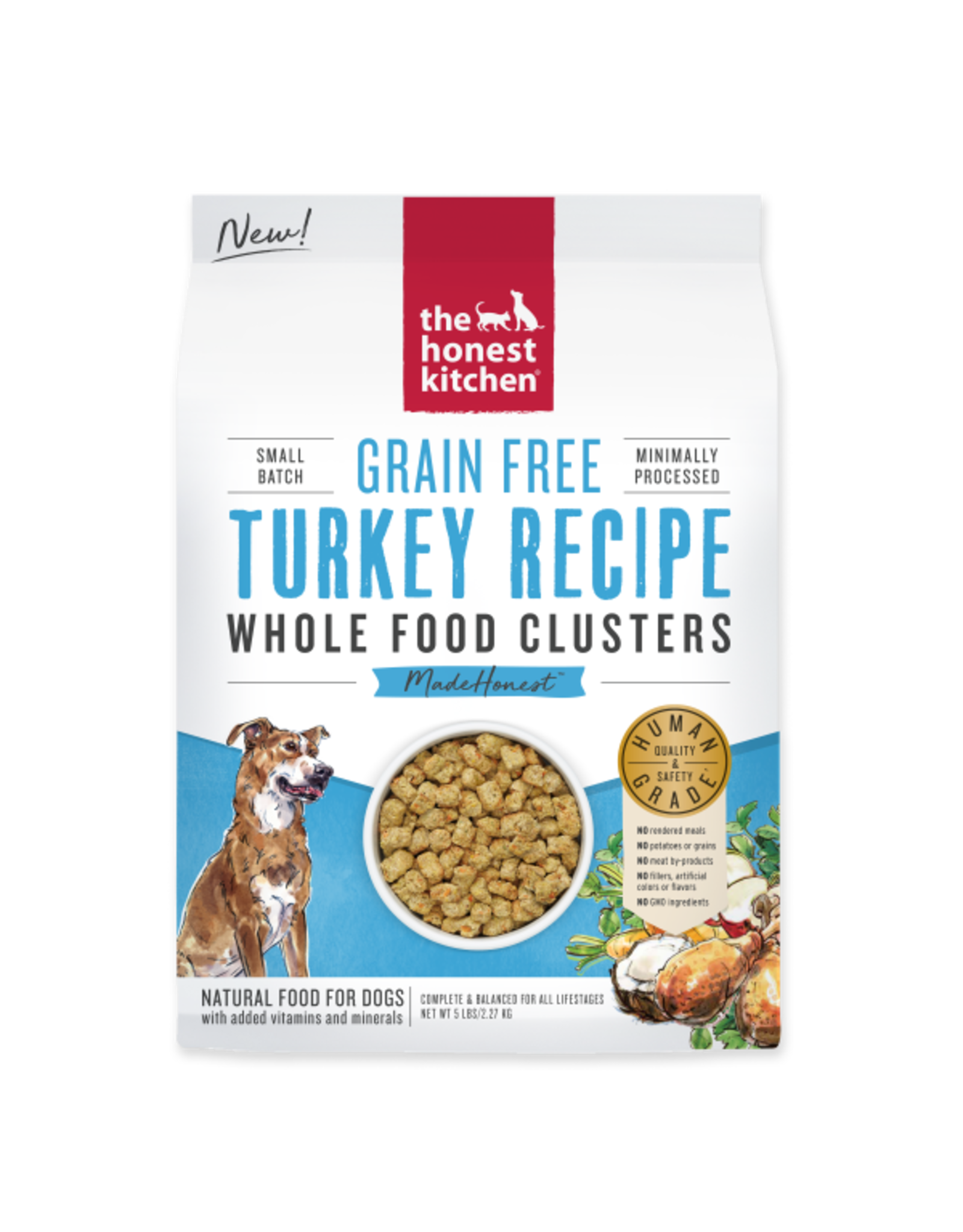 The Honest Kitchen GF Whole Food Clusters Turkey