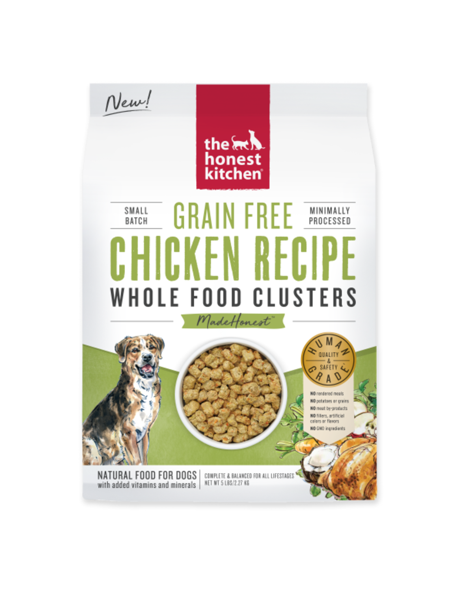The Honest Kitchen GF Whole Food Clusters Chicken