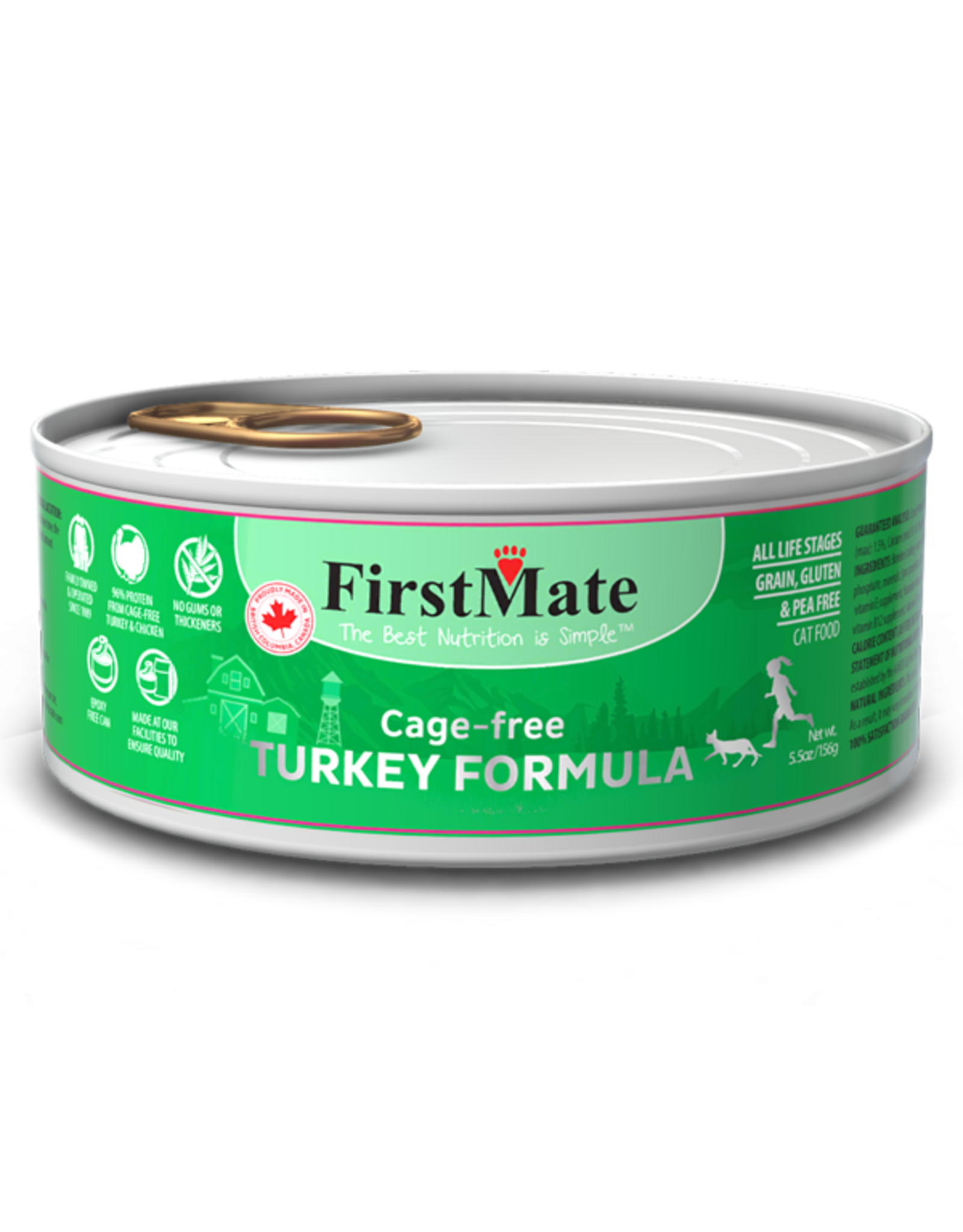 FirstMate LID GF Turkey 24/5.5 oz single