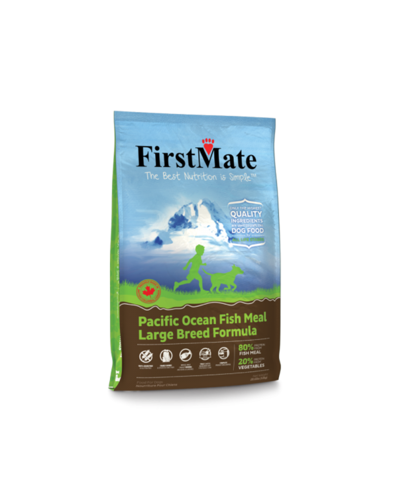 FirstMate Dog GF Pacific Ocean Fish Large Breed 25LB