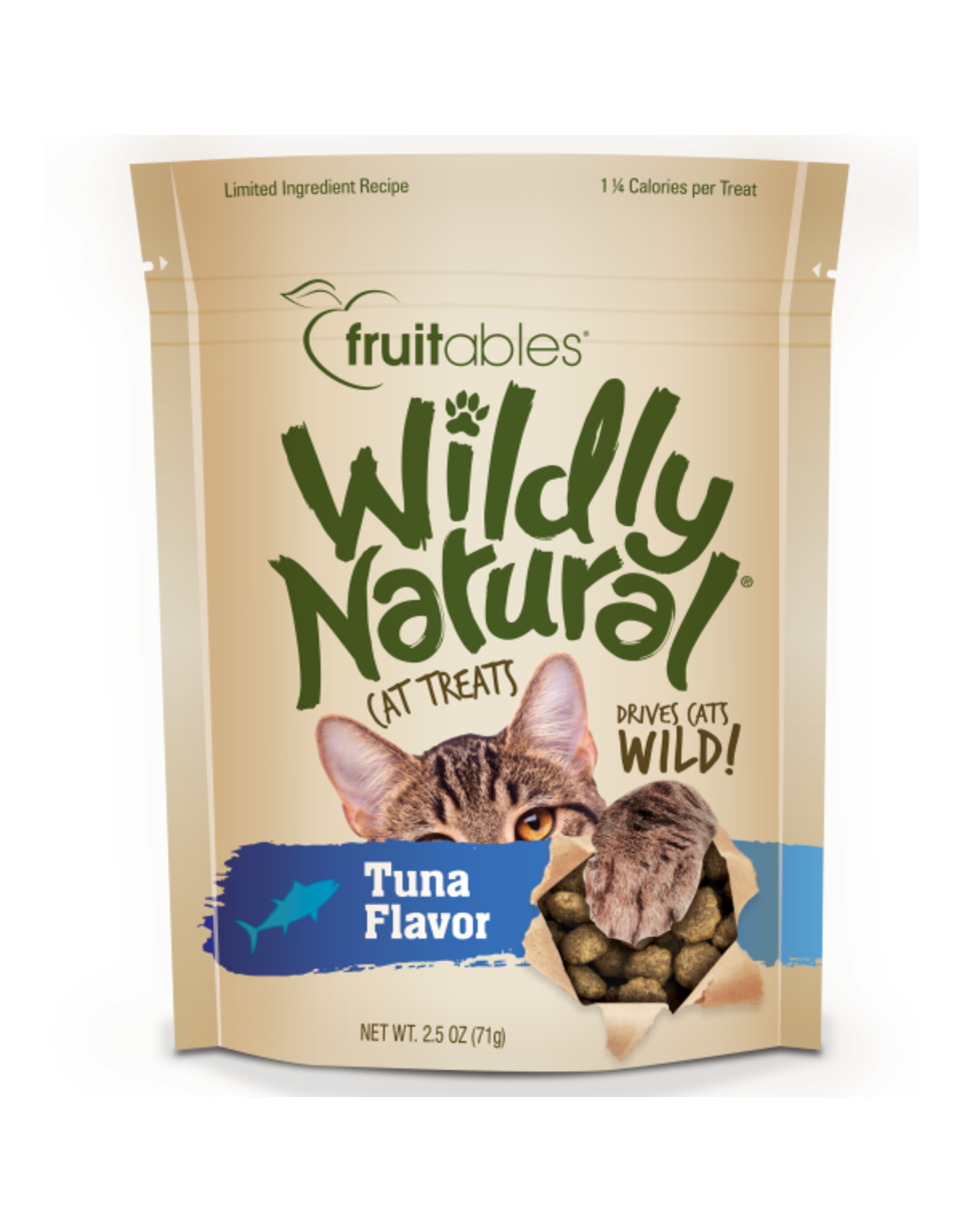 Fruitables Cat Wildly Natural Treats Tuna 71 g