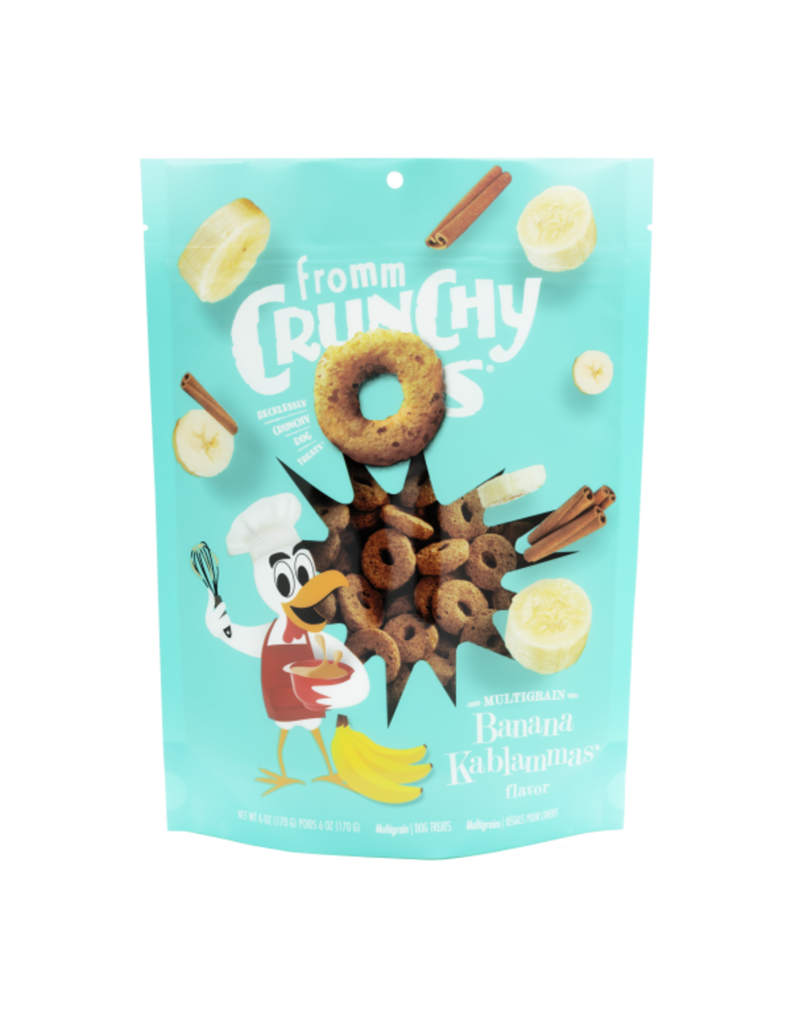 Fromm Crunchy Os GF Banana Kablammas Treats 6 oz