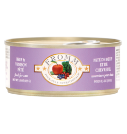 Fromm Cat Four-Star Beef & Venison Pate 5.5 oz single