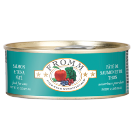 Fromm Cat Four-Star Salmon & Tuna Pate 5.5 oz single