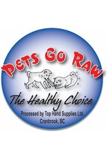 Pets Go Raw Variety Pack Full Meal 8 x 1/4lb Patties