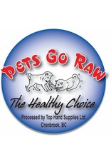 Pets Go Raw Turkey Full Meal 25lb (Approx. 50 Patties)