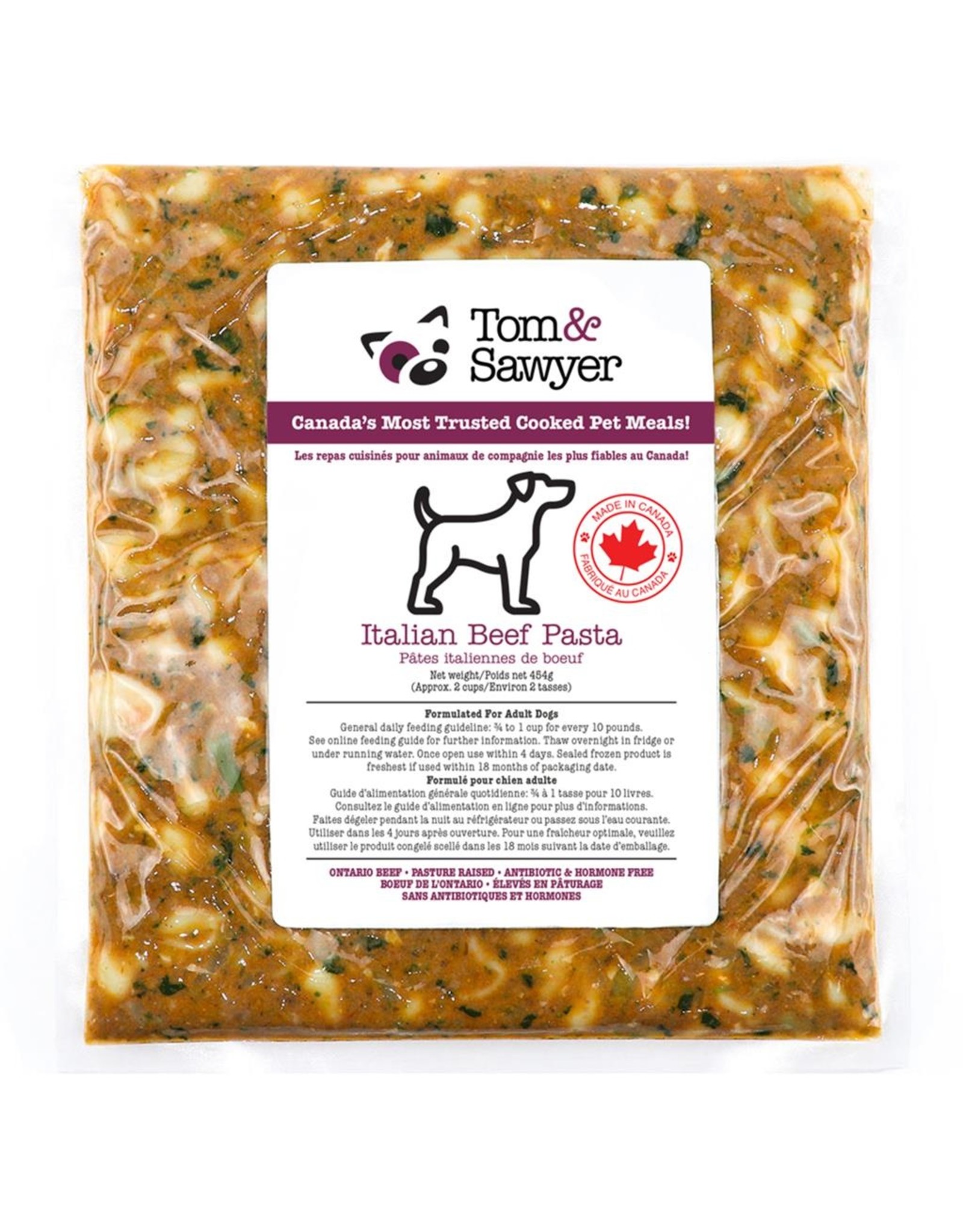 Tom & Sawyer Italian Beef Pasta 454GM