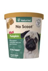 NaturVet Soft Chew No Scoot w/Pumpkin 60CT