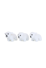 ZippyPaws Miniz Polar Bears 3 pc