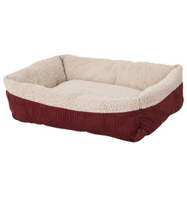 Aspen Pet Self Warming Lounger Red 30x24