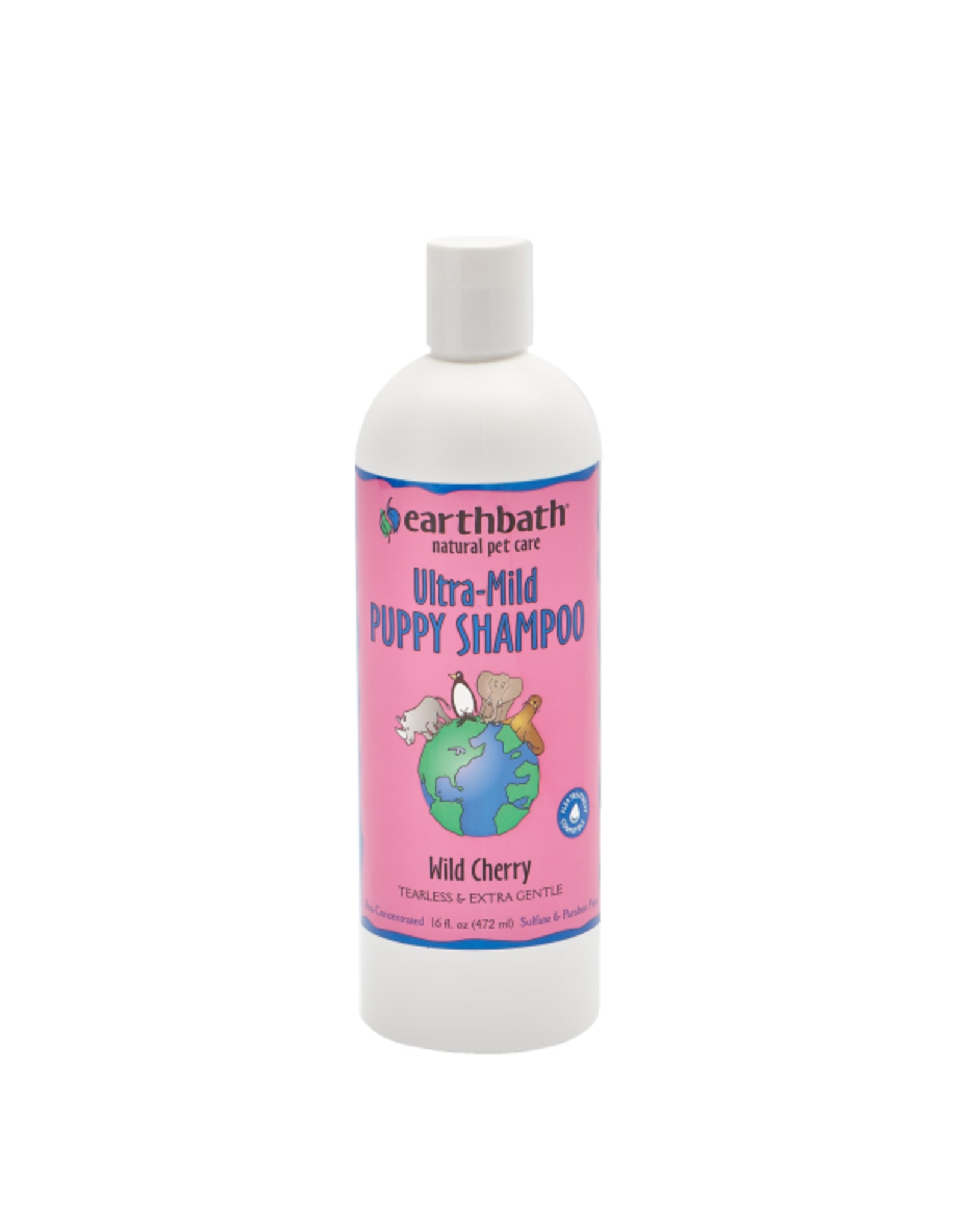 earthbath Ultra-Mild Puppy Shampoo Wild Cherry 16 oz
