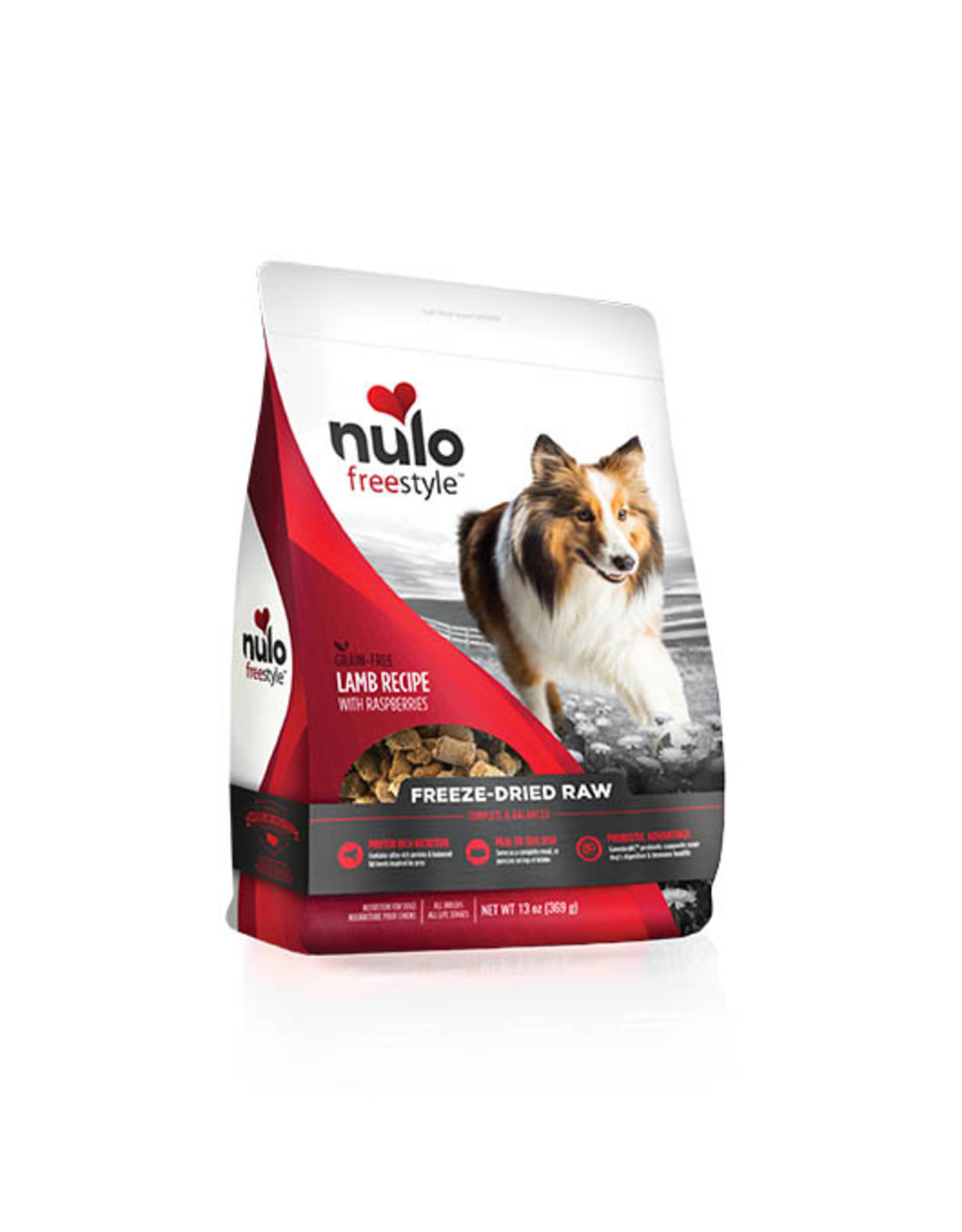 Nulo FreeStyle - Puppy & Adult - FD Lamb Recipe with Raspberries 13oz