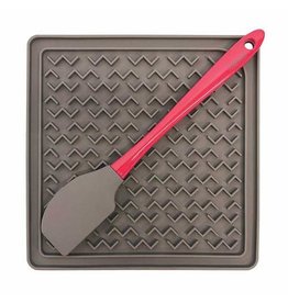 Messy Mutts Silicone Therapeutic Feeding Mat with Spatula