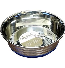 Nourish Stainless Steel Anti-Skid Bowl 96oz