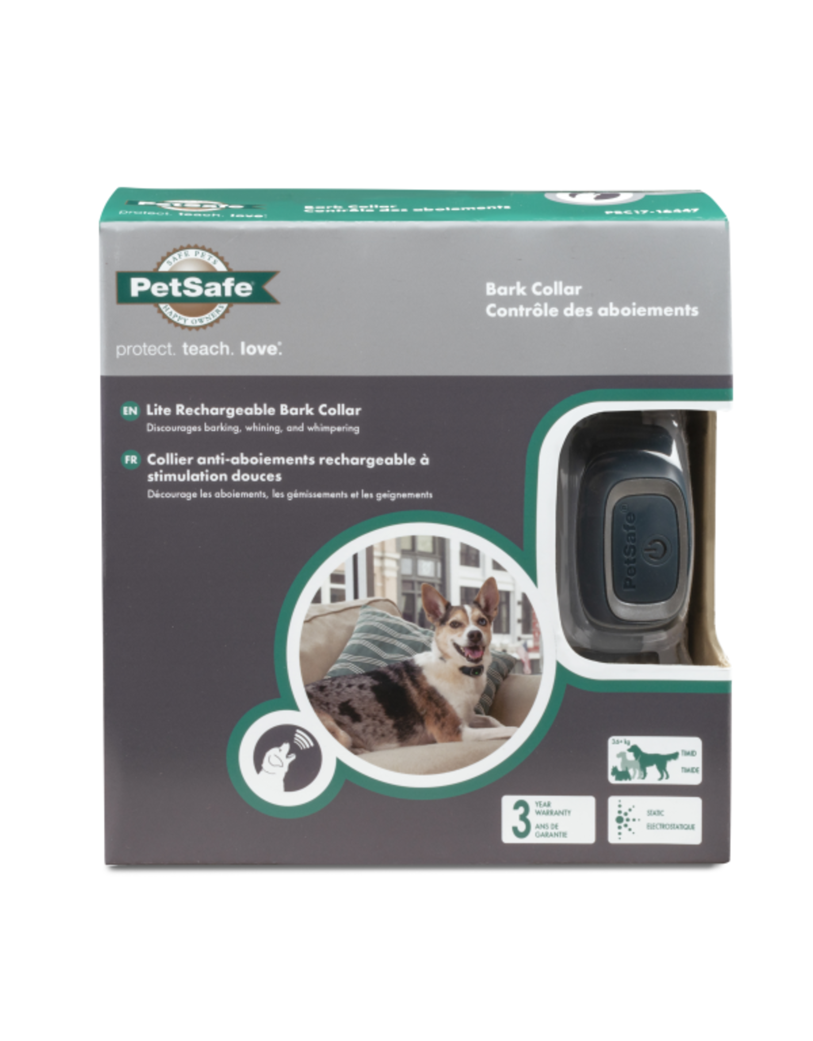 lite rechargeable bark collar