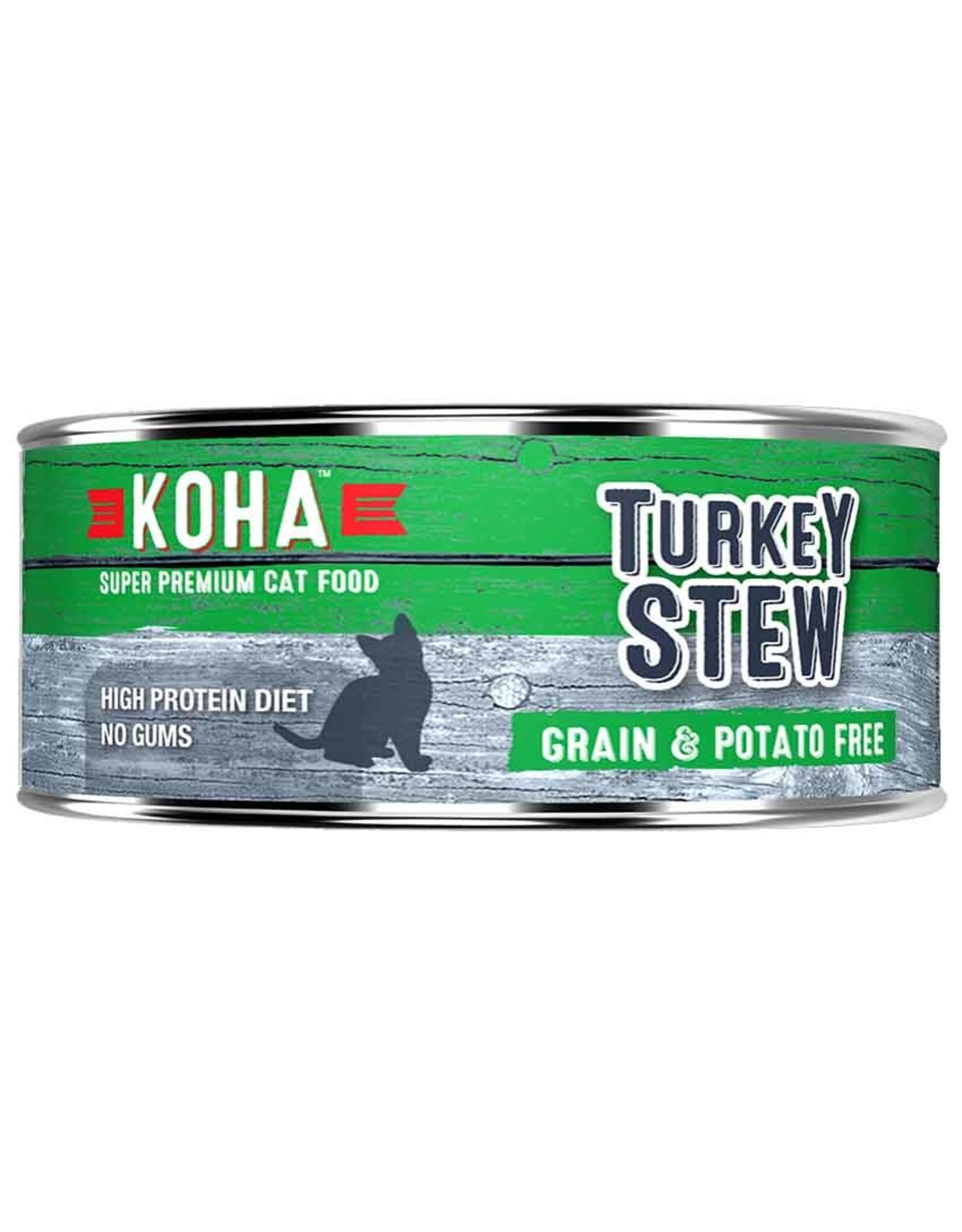 Koha High Protein Stew Turkey - Cat 5.5oz